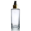 150ml Simplicity bottle with gold and black spray