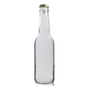 330ml Clear Glass Beer Bottle