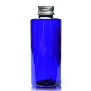 100ml Blue Tubular Bottle with ali cap