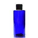 100ml Blue Tubular Bottle with blk flip