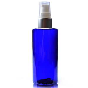 100ml Blue Tubular Bottle with matt lotion
