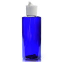 100ml Blue Tubular Bottle with nozzle