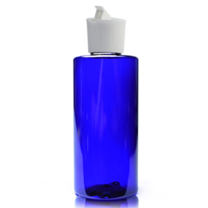 100ml Blue Tubular Bottle with nozzle