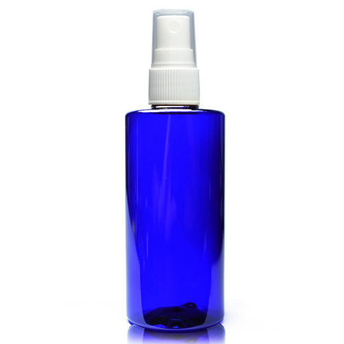 Blue plastic on sale spray bottles