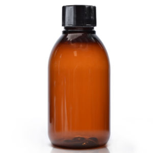 125ml Amber Sirop Bottle With Screw Cap
