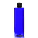 250ml Blue plastic bottle with black flip