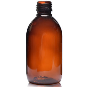 250ml Amber PET Sirop Bottle