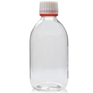 250ml plastic Sirop bottle w RTE