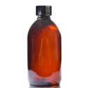 300ml Amber PET Sirop Bottle With Screw Cap