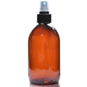 300ml Amber PET Sirop Bottle With Spray