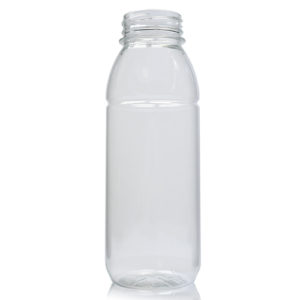 330ml Clear Plastic Juice Bottle (38mm Neck)