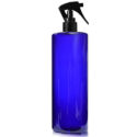 500ml Blue bottle with black trigger spray