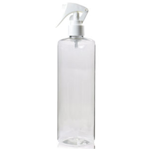 500ml Plastic tubular bottle with trigger spray