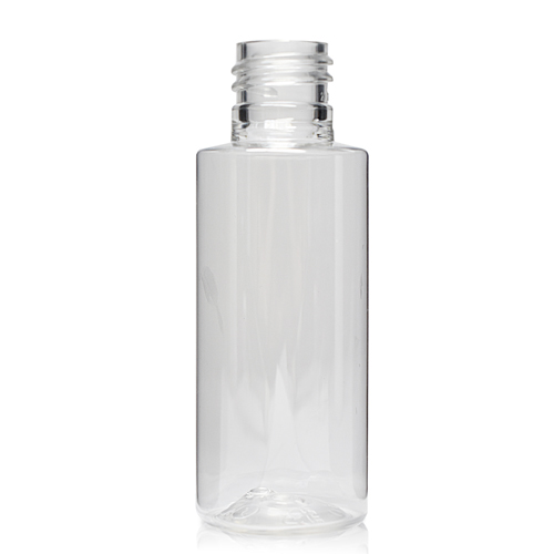 200 ml PET Clear Plastic Flask Bottle with Tamper Evident Cap
