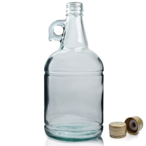2750ml Glass Demijohn Bottle With Cap