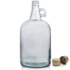 3000ml Glass Demijohn Bottle With Cap
